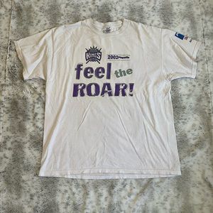 Vintage Sacramento Kings 2002 playoffs T-shirt